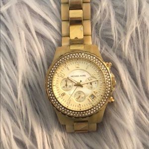 Gold Michael Kors watch